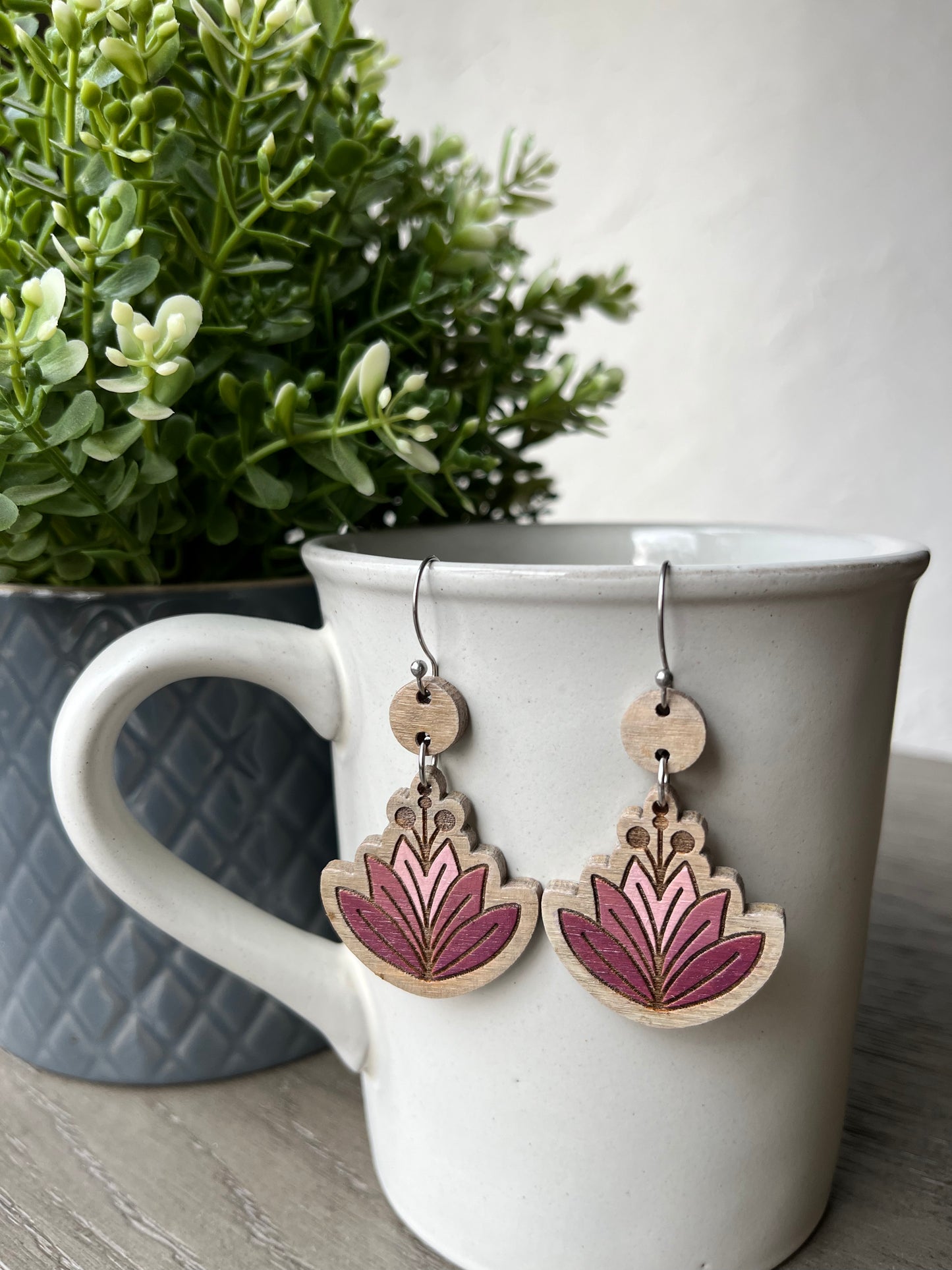 Folk Leaf Earrings