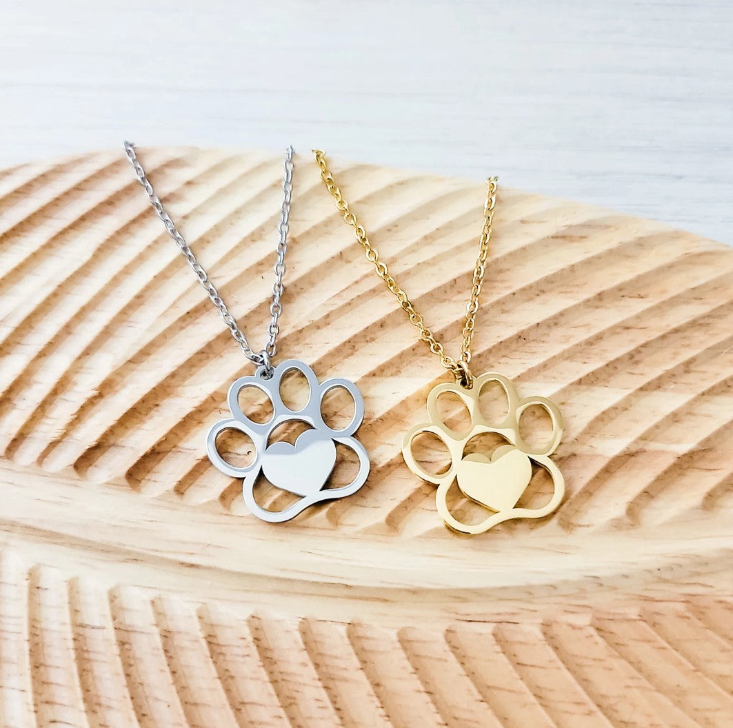 Paw Print Pendant